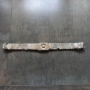 Vintage Silver Belt